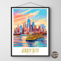 Jersey City New Jersey Poster - GroovyGrove