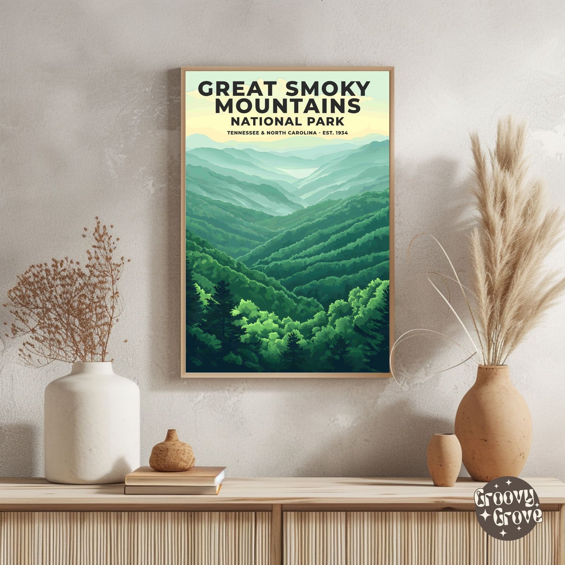 Great Smoky Mountains National Park Poster - GroovyGrove