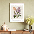 New Hampshire Flower Market Poster - GroovyGrove