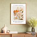 Mississippi Flower Market Poster - GroovyGrove