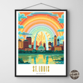 St. Louis Missouri Poster - GroovyGrove