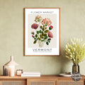 Vermont Flower Market Poster - GroovyGrove