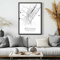 Altoona Pennsylvania City Map Poster - GroovyGrove