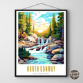 North Conway New Hampshire Poster - GroovyGrove