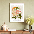 Arkansas Flower Market Poster - GroovyGrove