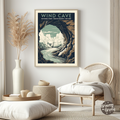 Wind Cave National Park Vintage Poster - GroovyGrove