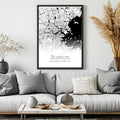 Boston Massachusetts City Map Poster - GroovyGrove