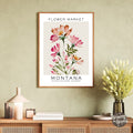 Montana Flower Market Poster - GroovyGrove