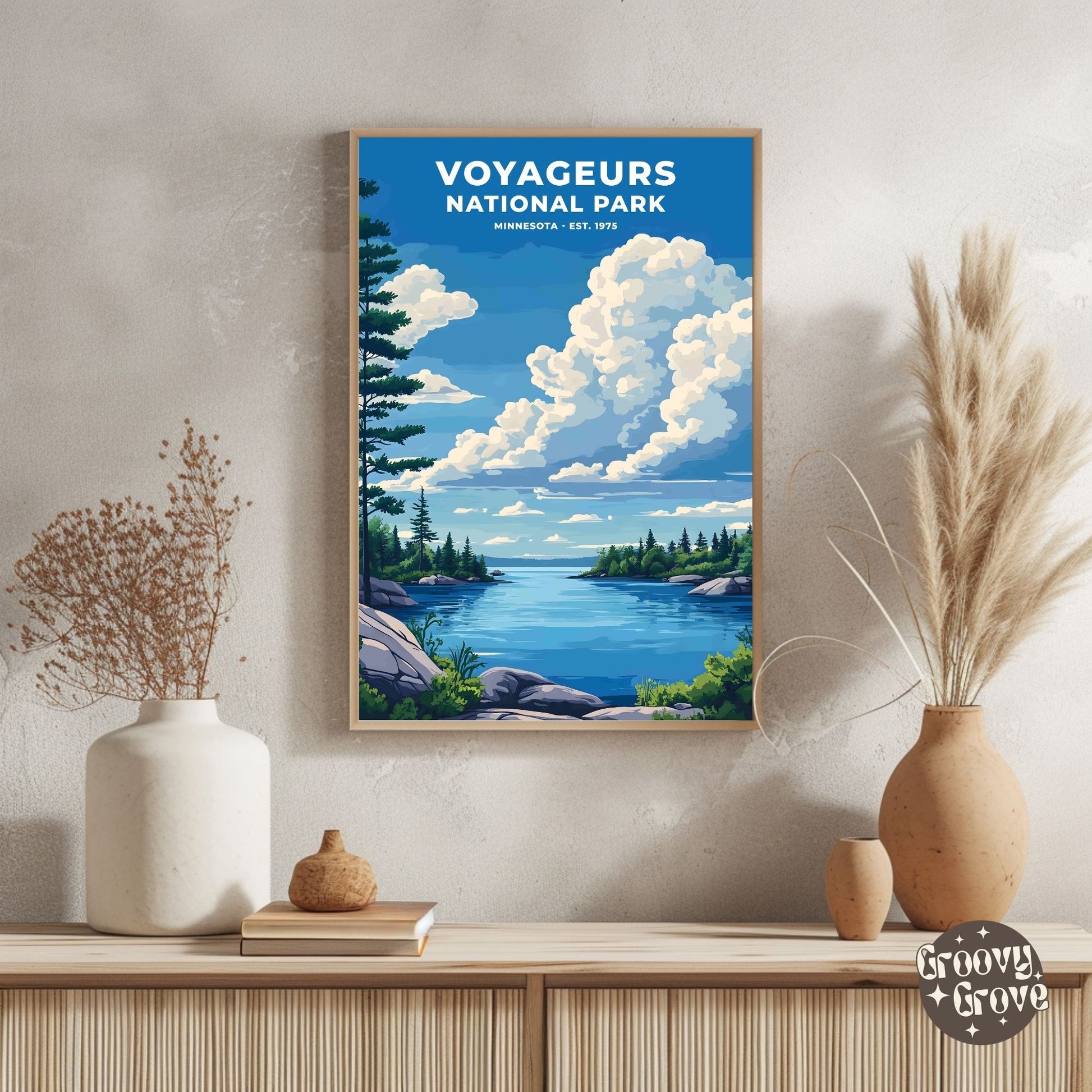 Voyageurs National Park Poster - GroovyGrove