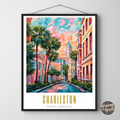 Charleston South Carolina Poster - GroovyGrove