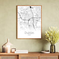 Dublin Ohio City Map Poster - GroovyGrove