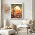 Saguaro National Park Vintage Poster - GroovyGrove