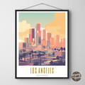 Los Angeles California Poster - GroovyGrove