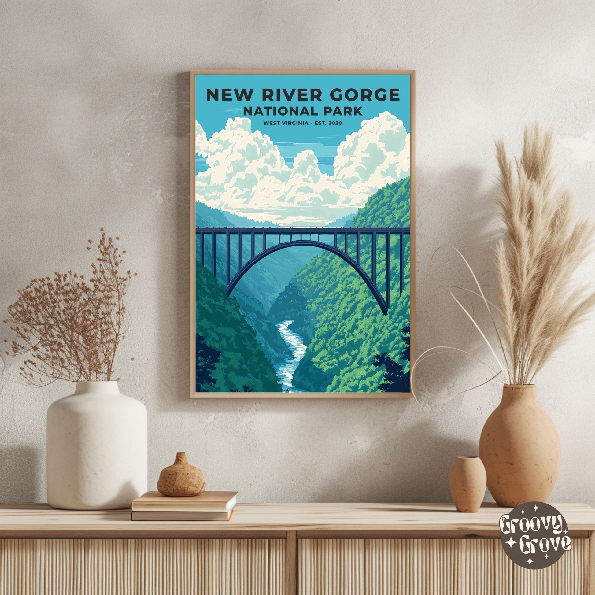 New River Gorge National Park Poster - GroovyGrove