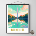 Washington D.C Poster - GroovyGrove