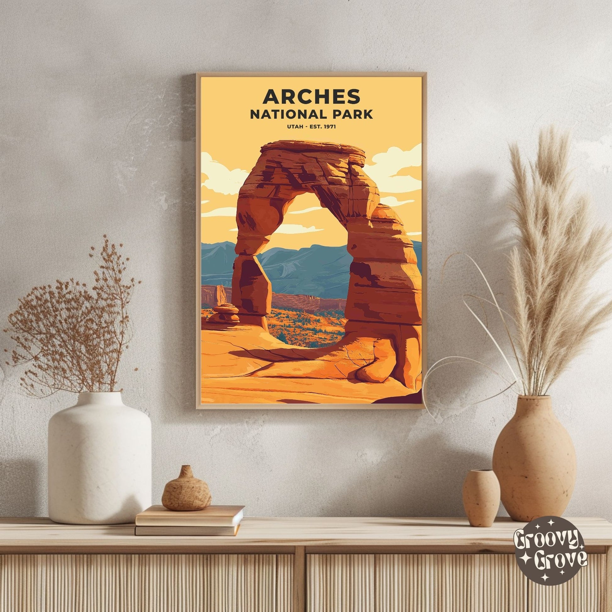 Arches National Park Poster - GroovyGrove