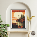 Acadia National Park Vintage Poster - GroovyGrove