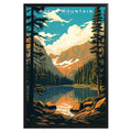 Rocky Mountain National Park Retro Poster - GroovyGrove