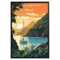 Virgin Islands National Park Retro Poster - GroovyGrove