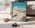 White Sands National Park Retro Poster - GroovyGrove