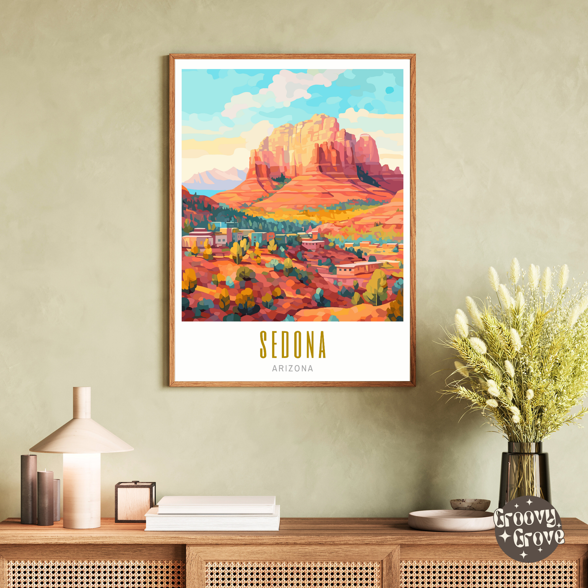 Sedona Arizona Poster - GroovyGrove