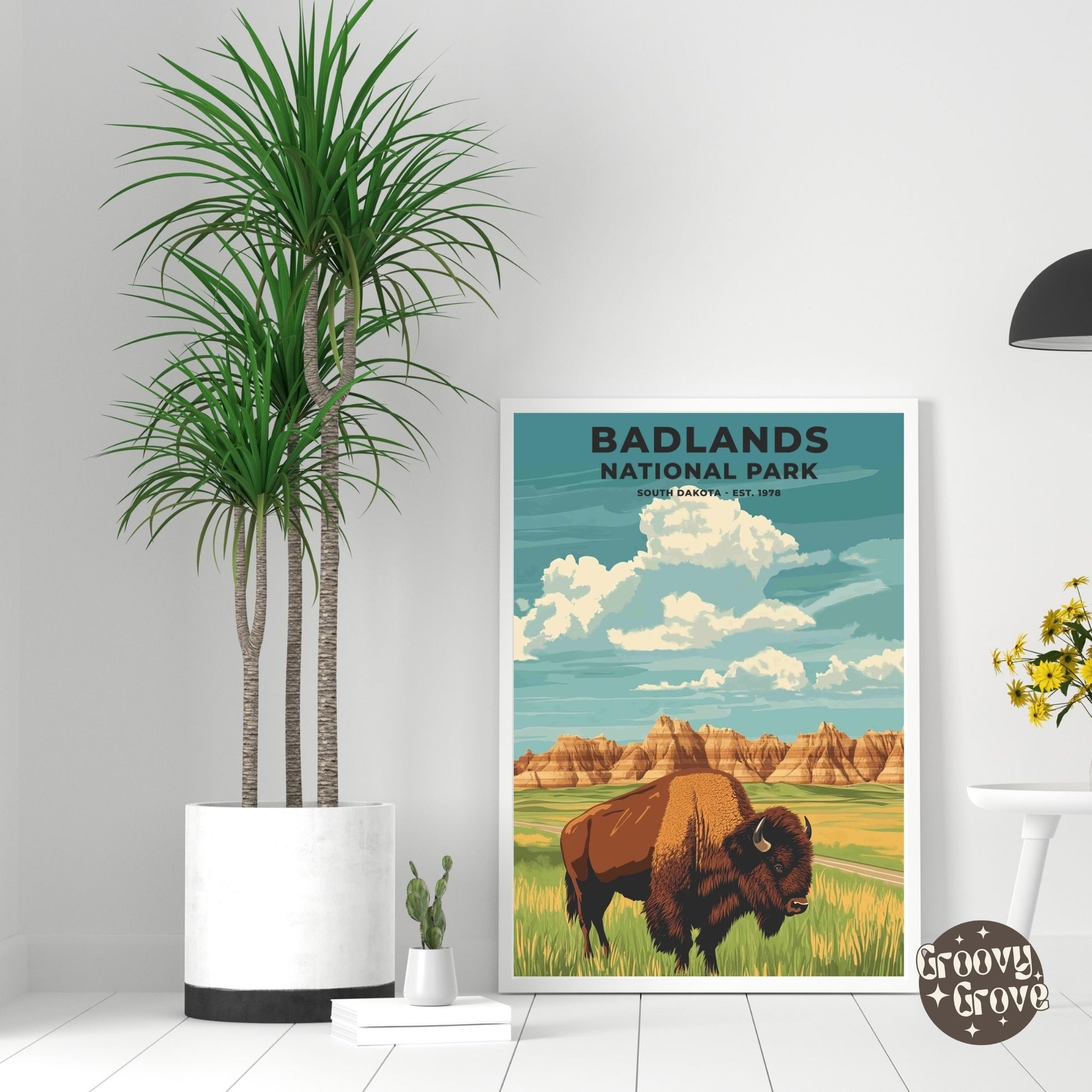 Badlands National Park Poster - GroovyGrove