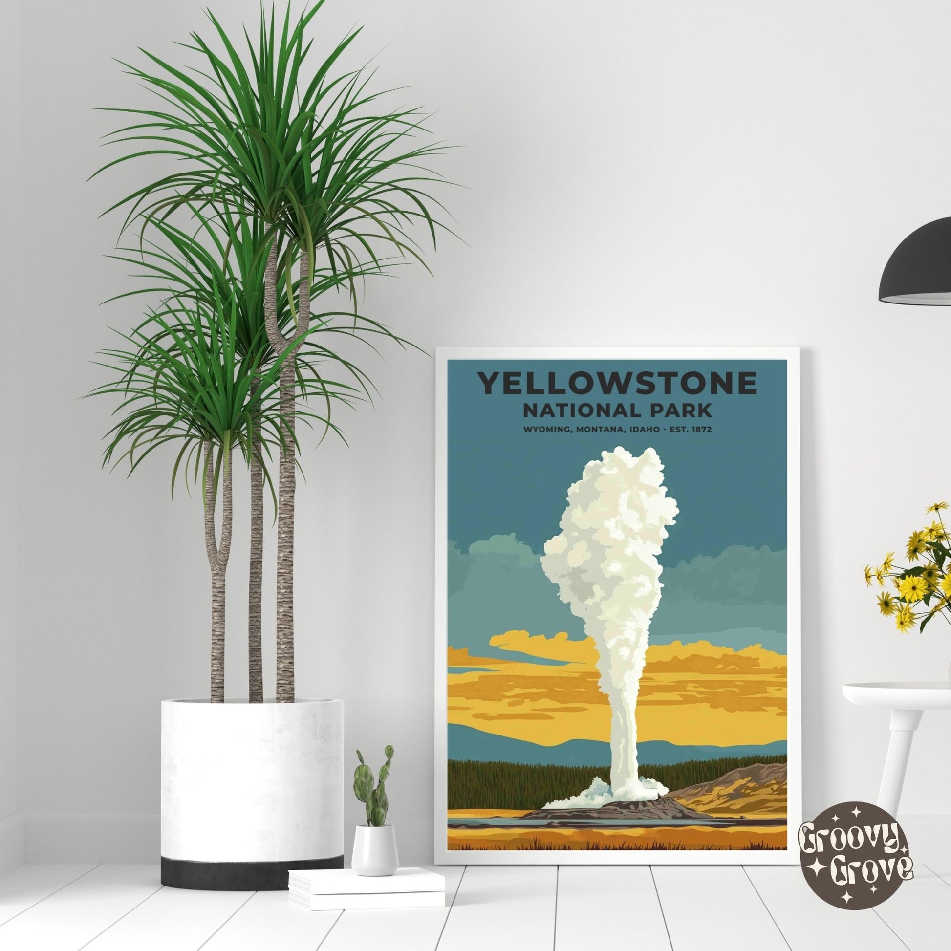 Yellowstone National Park Poster - GroovyGrove