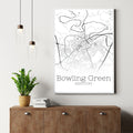 Bowling Green Kentucky City Map Poster - GroovyGrove