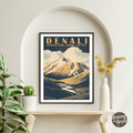 Denali National Park Vintage Poster - GroovyGrove