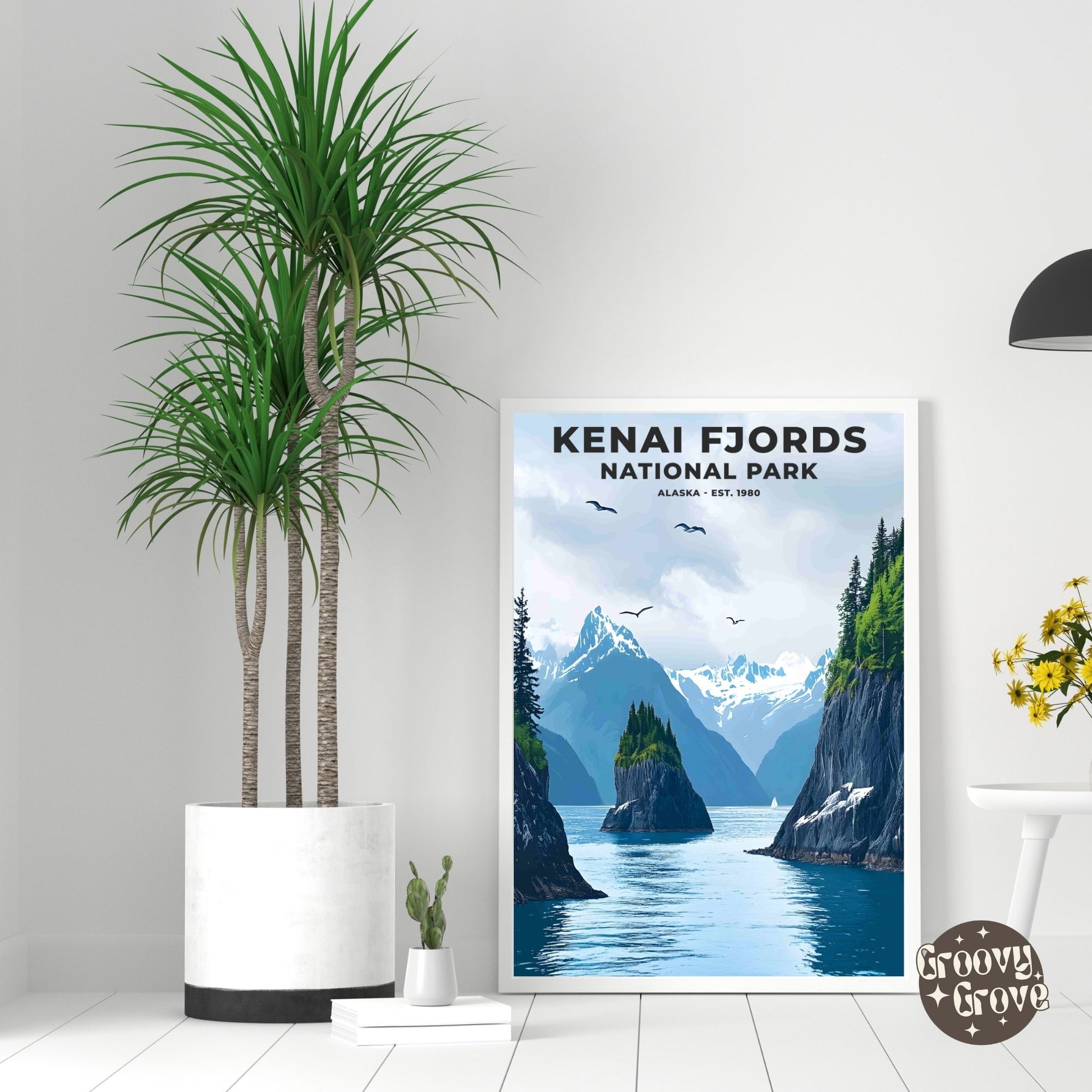 Kenai Fjords National Park Poster - GroovyGrove