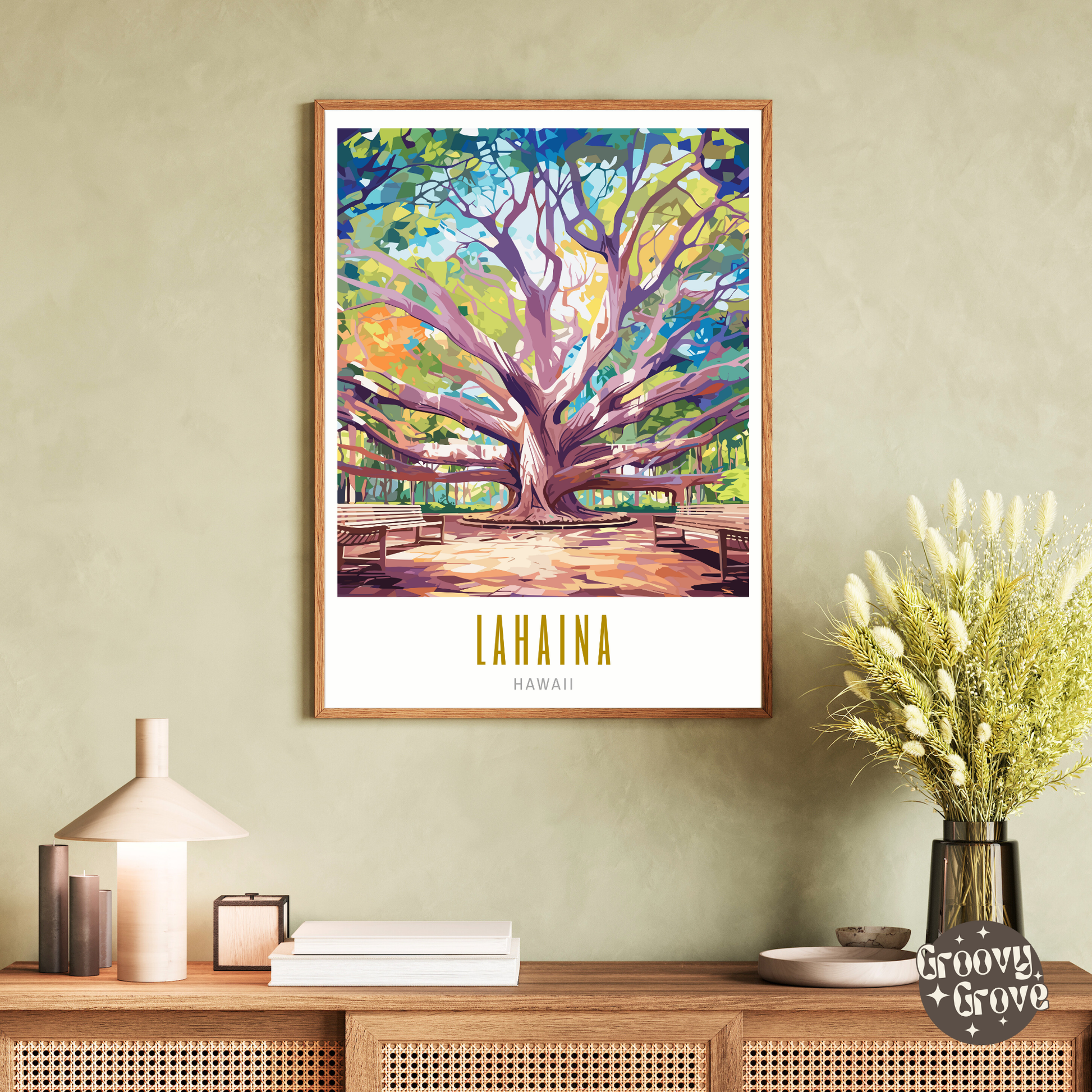 Lahaina Hawaii Poster - GroovyGrove