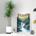 Hot Springs National Park Poster - GroovyGrove