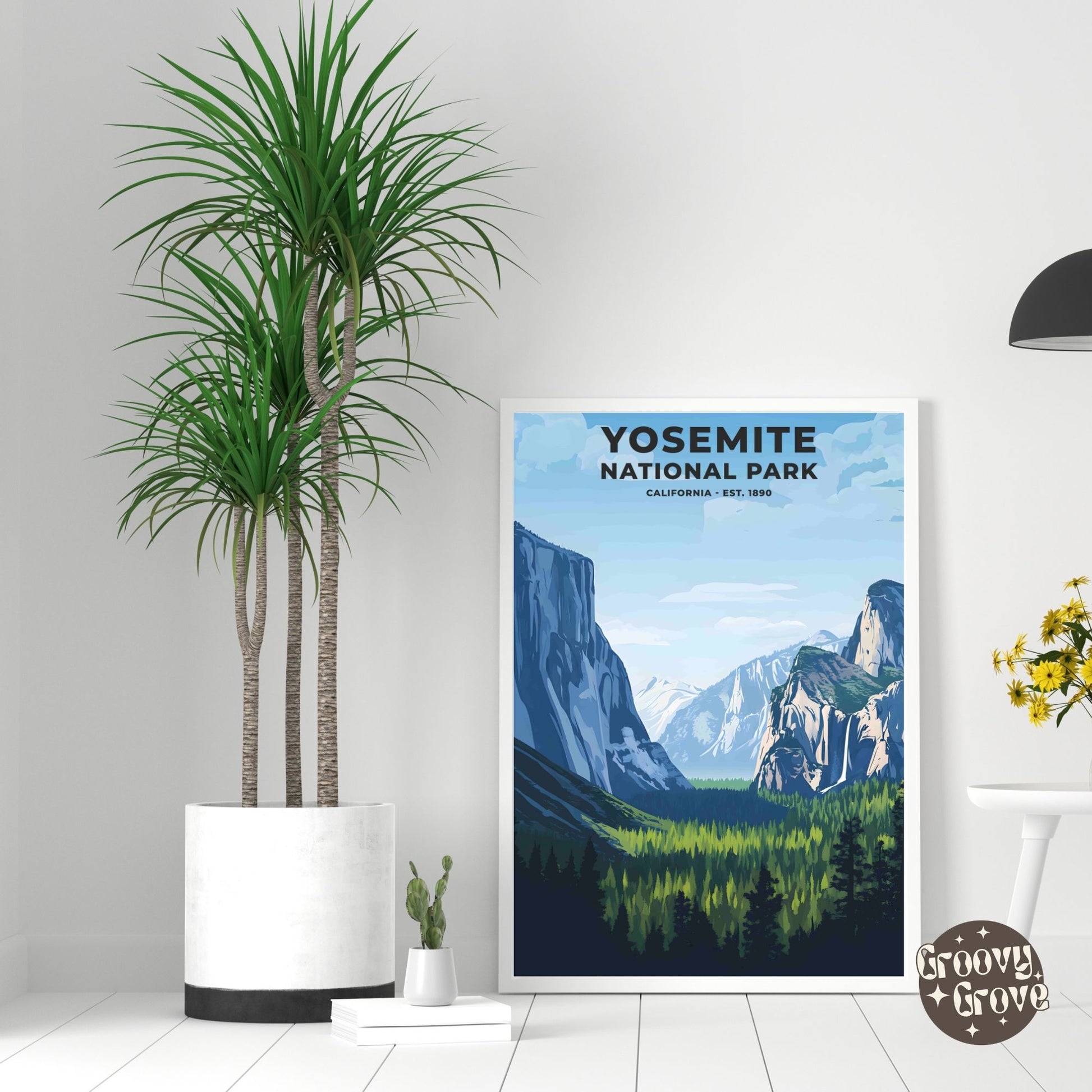 Yosemite National Park Poster - GroovyGrove