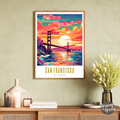 San Francisco California Poster - GroovyGrove