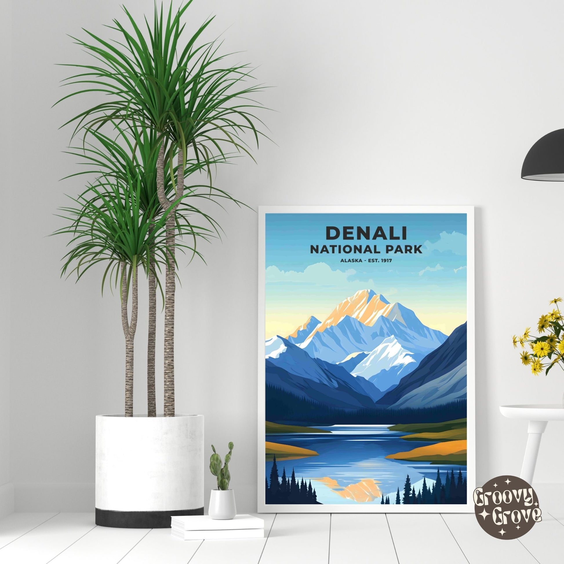 Denali National Park Poster - GroovyGrove