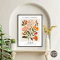 Iowa Flower Market Poster - GroovyGrove