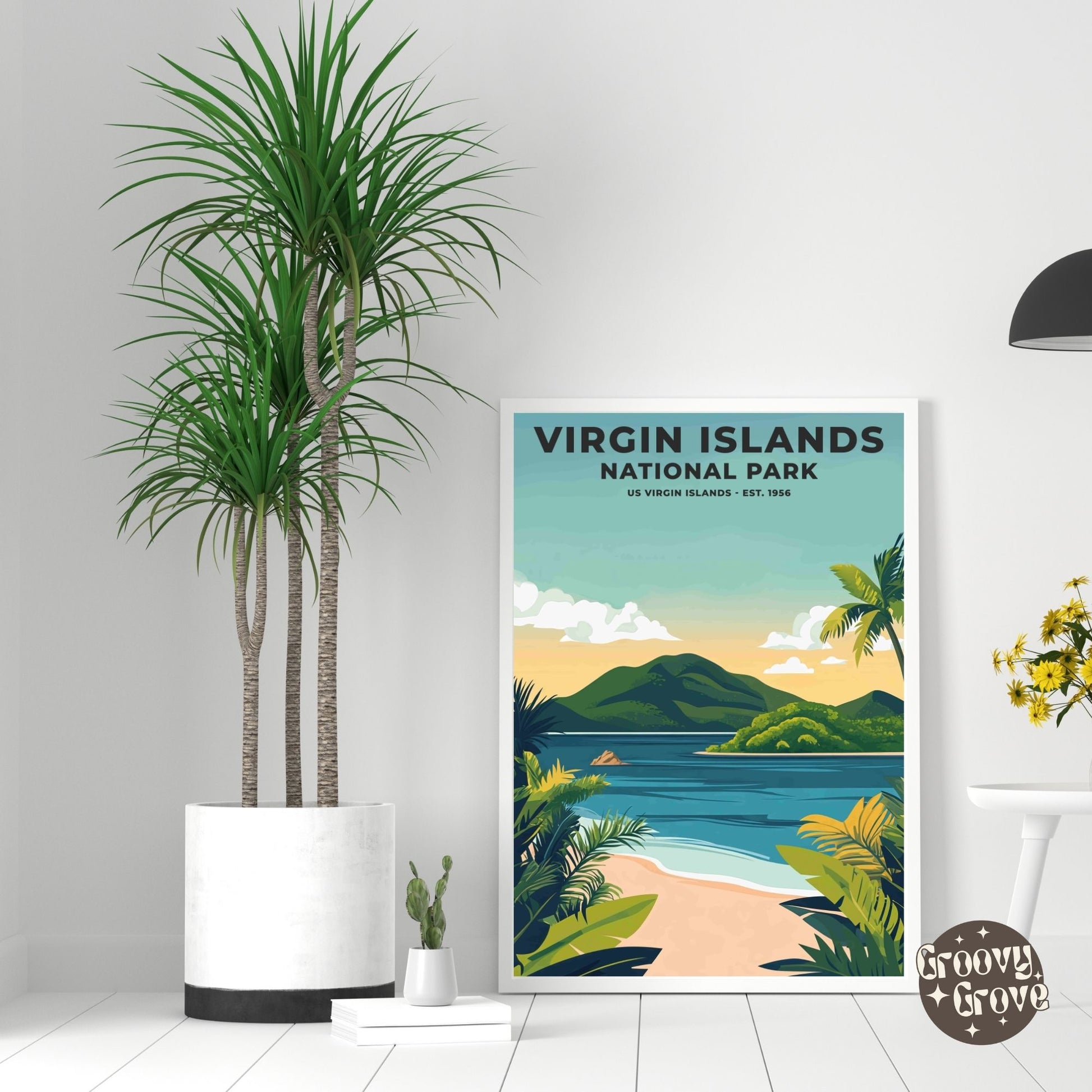 Virgin Islands National Park Poster - GroovyGrove