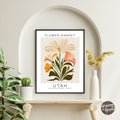 Utah Flower Market Poster - GroovyGrove