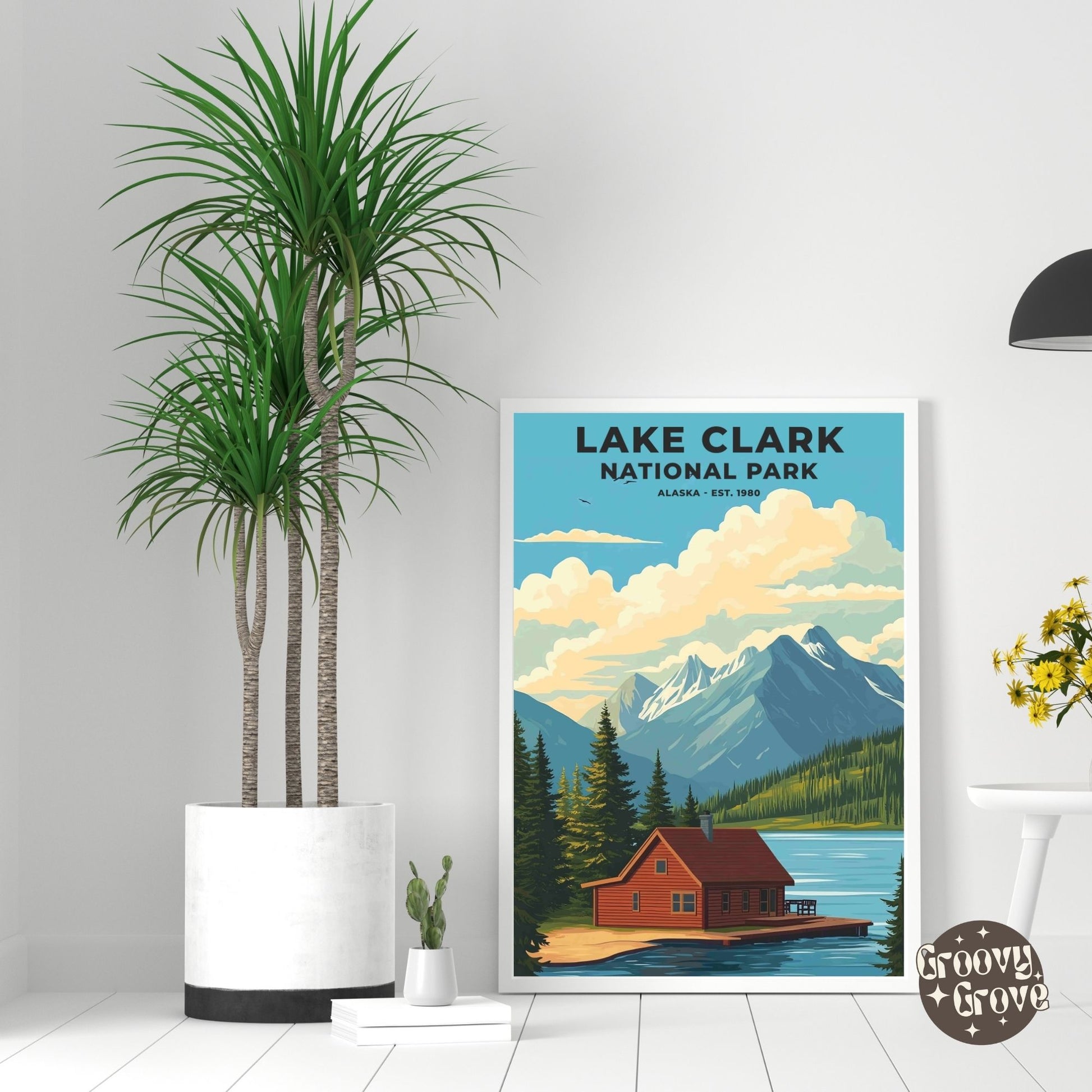 Lake Clark National Park Poster - GroovyGrove