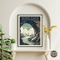 Wind Cave National Park Vintage Poster - GroovyGrove