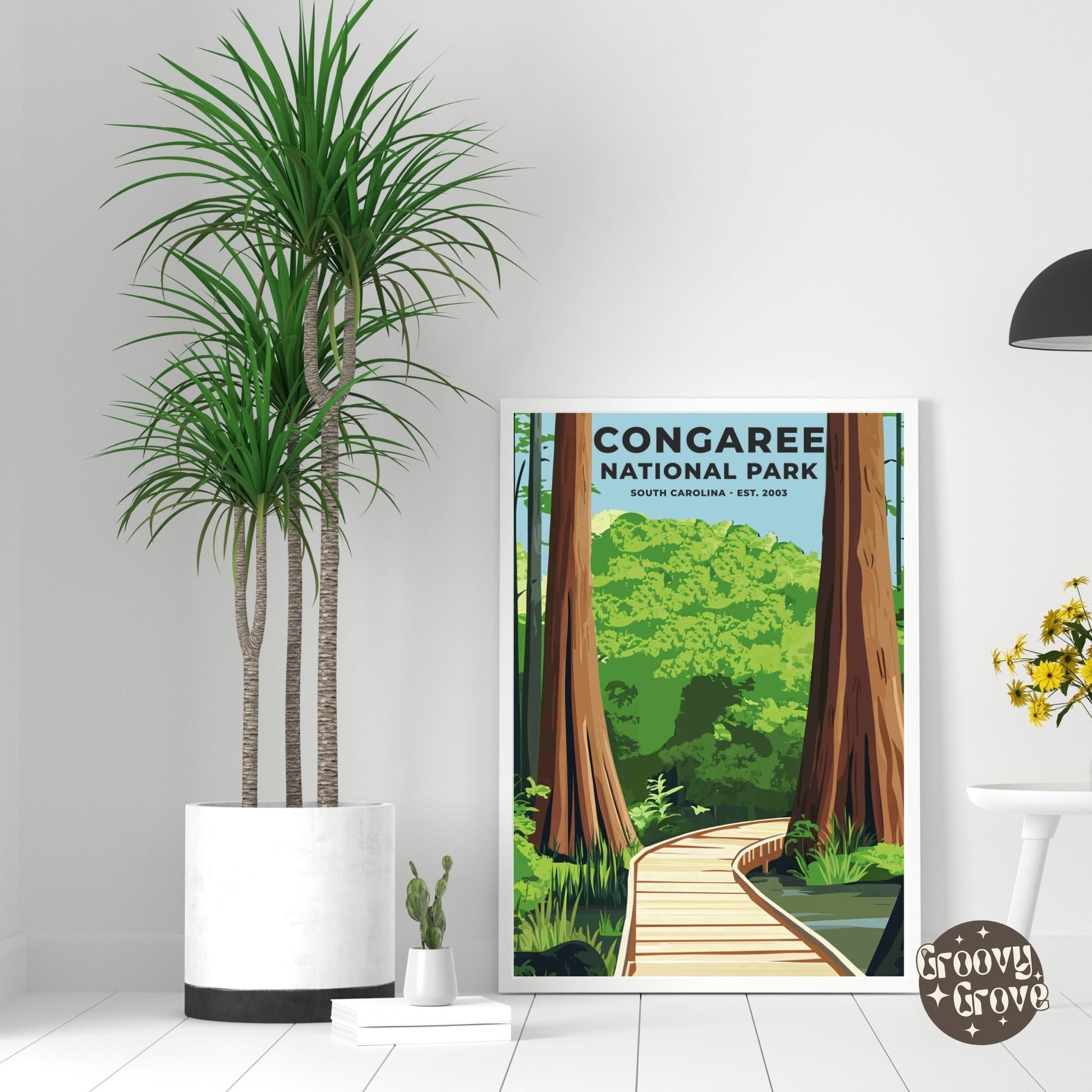 Congaree National Park Poster - GroovyGrove