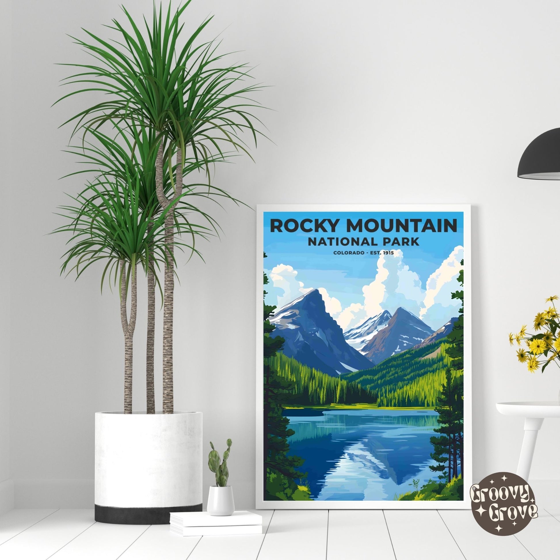 Rocky Mountain National Park Poster - GroovyGrove