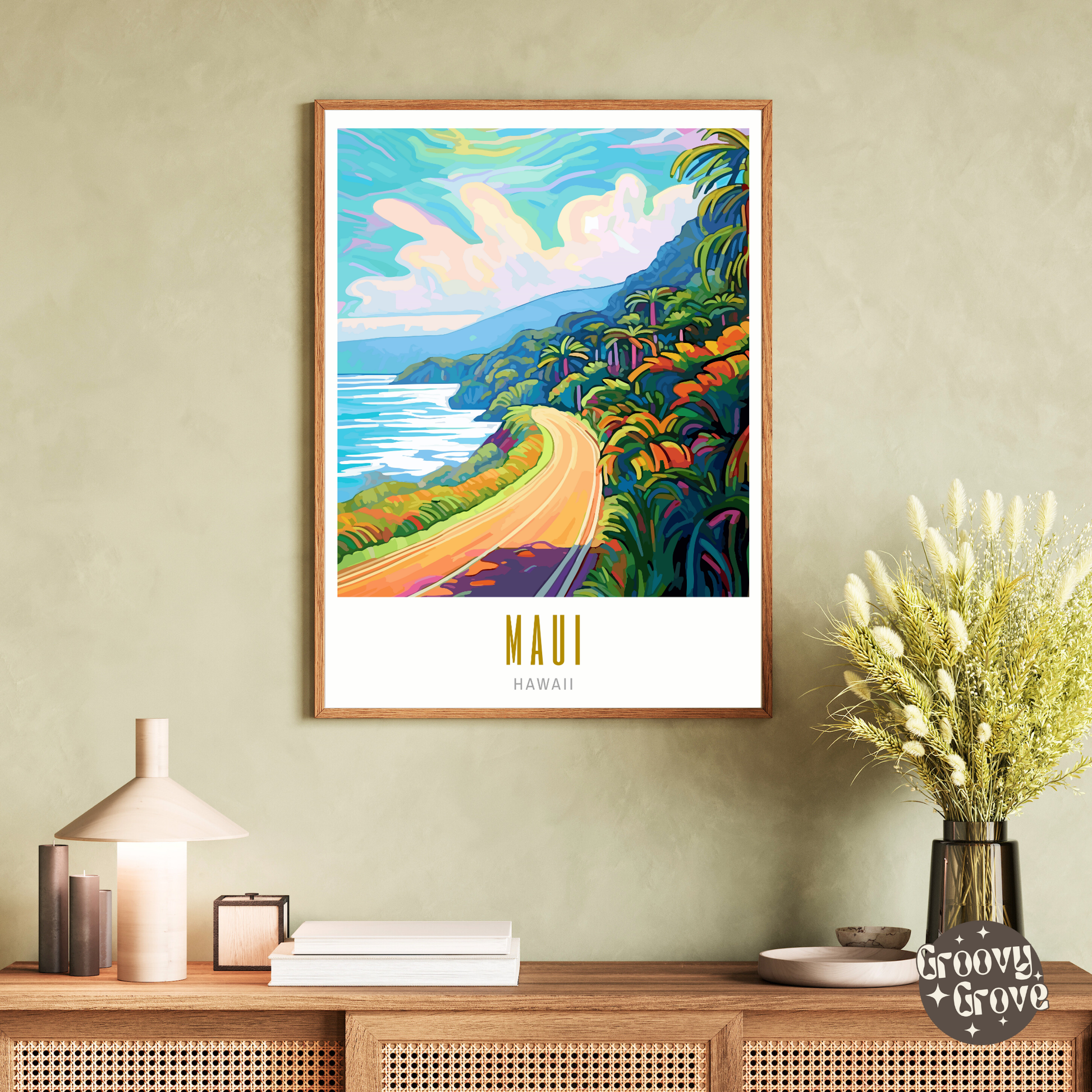 Maui Hawaii Poster - GroovyGrove