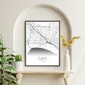 Lehi Utah City Map Poster - GroovyGrove