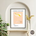 Corpse Reviver Retro Cocktail Poster - GroovyGrove