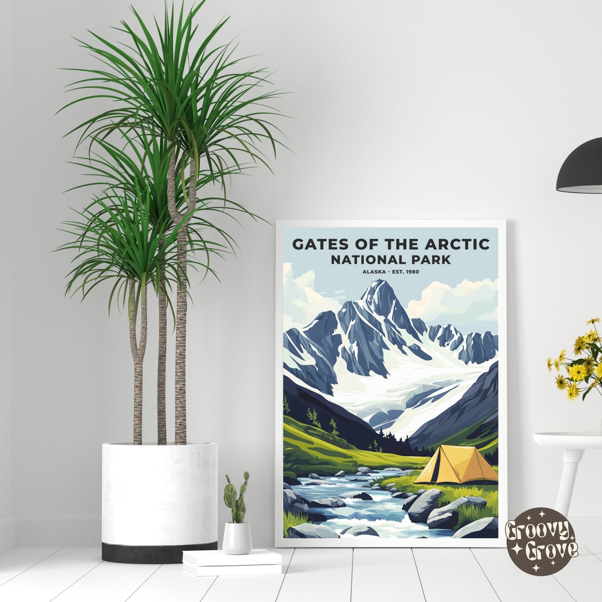 Gates of the Arctic National Park Poster - GroovyGrove