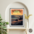 Theodore Roosevelt National Park Vintage Poster - GroovyGrove