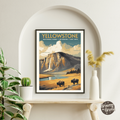 Yellowstone National Park Vintage Poster - GroovyGrove