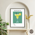 Margarita Retro Cocktail Poster - GroovyGrove