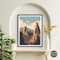 Pinnacles National Park Vintage Poster - GroovyGrove